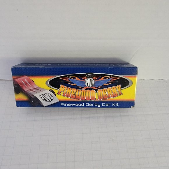 New PWD Pinewood Derby Car Kit Item #17006 Arts & Craft Build Paint Boy Scout - Picture 1 of 8